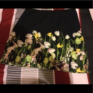 Skirt floral work or social